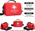 First Aid Kit 340 Piece, Premium Waterproof Hard Shell Medical Kit for Car, Home, Office, Travel, Camping, Sports, Outdoor, S