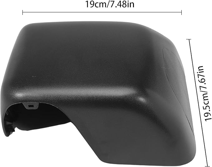 Driver Side Mirror Cover for Wrangler JL 2018-2023, Gladiator JT 2020-2025, Replace 68361961AA Left Side Rearview Mirror Cap