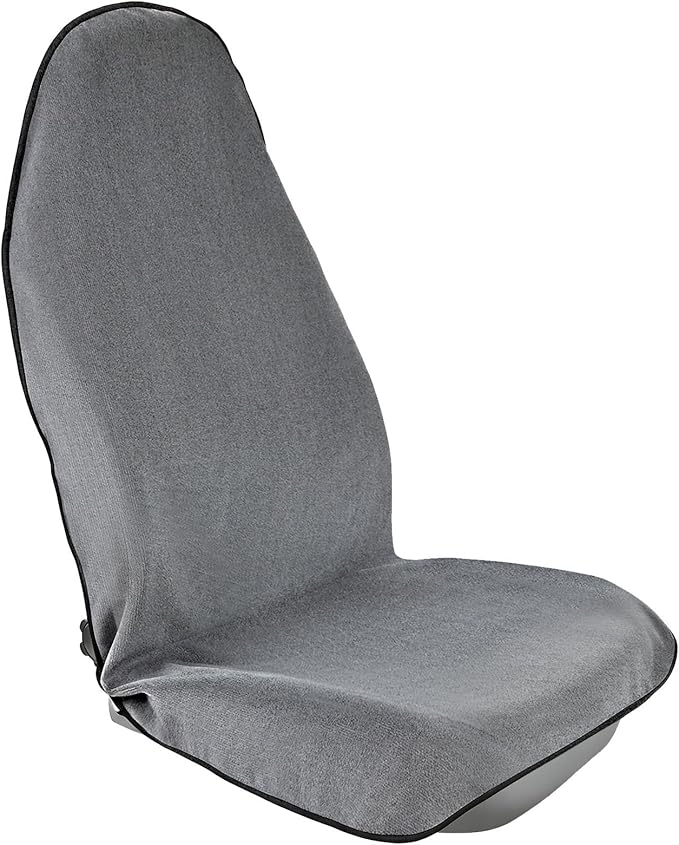 Waterproof Towel Car Seat Cover, Sweat Protection for Yoga, Swimming & Beach, Universal Non-Slip Seat Protector for Cars and 