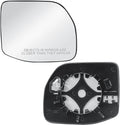 Replacement Passenger Right Side Door Mirror Glass Heated with BLIS (Blind Spot Sensor) and Back Plate for 2022-2025 Ford Maverick Bronco Sport