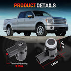 4PCS Parking Assist Sensor Compatible with 2009-2014 Ford F-150 & 2010-2014 Lincoln Mark LT, Replaces# 9L3Z-15K859-D, Rear PDC Reverse Backup Parking Aid Assist Sensor
