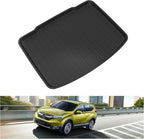 KIWI MASTER Cargo Mat for 2017-2022 Honda CR-V (Tray in Lower Position), Custom Fit All Weather Rear Cargo Liner, Heavy Duty TPE Tray Trunk Mat, Black