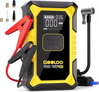 GOOLOO A3 Jump Starter with Air Compressor, 3000A Portable Car Battery Jumper Starter (9.0L Gas/6.5L Diesel) with