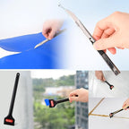 NEWISHTOOL Window Tint Tools Vinyl Wrap Tool Kit for Car Tinting Windshield Back Window Bulldozer Squeegee Scrubber Paddle Rubber for Wrapping PPF Film Installation Automotive Window Film Tinting Kit