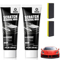 2Pcs Car Scratch Remover Wax, Universal Premium Polishing Compound for Deep Scratches, Car Scratch Repair Tool, 4 Fl Oz (120 Ml), with Sponge
