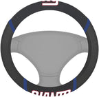 FANMATS NFL Unisex-Adult Embroidered Steering Wheel Cover