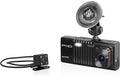 Minolta Dash Camera – 3-Channel 1080P Car DVR with Rear & Interior Cam, Night Vision, 3.0” LCD Screen, G-Sensor, Loop Recordi