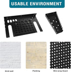 Pegboard Tools Shelves,Tool Organizer,be used to Store Various Screwdrivers,Wrenches,Sockets,etc (Combination storage rack)