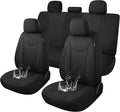 CAROMOP Waterproof Car Seat Cover Full Seats, Neoprene Seat Covers for Cars,Split Bench Compatible Car Interior Covers, Unive