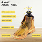 Shoe Stretcher Men, Women Leather Boot Stretcher for Wide Feets, Shoe Tree Adjustable Boot Widener Stretcher