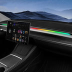 Universal LED Ambient Lighting Kit for Car Dashboard - Smart App Control, 16 Million RGB Colors, Motion Sensor, Easy Installation, Premium Silicone Strip for All Vehicles (Sedan, SUV, Truck)