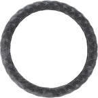 Flying Banner car Steering Wheel Cover Massage Velvet Warm Universal Size 15 inches SUV Truck Anti Slip Odorless Summer Winte