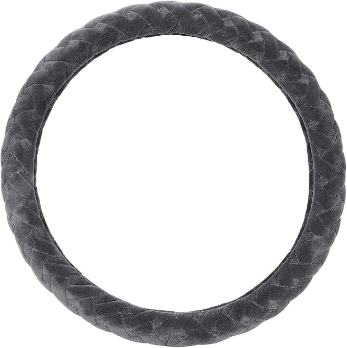 Flying Banner car Steering Wheel Cover Massage Velvet Warm Universal Size 15 inches SUV Truck Anti Slip Odorless Summer Winte