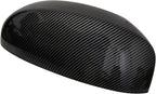 Pair Carbon Fiber Pattern Mirror Caps Cover Compatible with GMC Chevrolet Silverado Sierra 1500 2500 HD 3500 HD Avalanche Tahoe 2007-2013 Pick up Replacement for 25788157 25788156