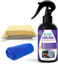Glass Anti Fog Spray for Car Windshield, Interior Glass, Mirrors & Windows – Long-Lasting Defogger Prevents Fogging for Clear