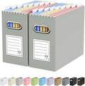 Oterri Cardboard File Organizer Box for Hanging File Folders Letter Size,File Box for Computer Desk,File Cabinet,Working Home