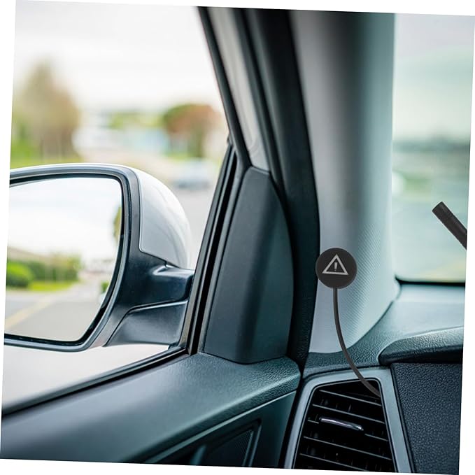GALPADA Blind Spot Monitoring Blind Spot Mirror Light Indicators Blind Spot Kit Cars Blind Spot Light Indicators Cable Plasti