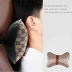 5PCS Steering Wheel Cover, with 2 Headrests, 2 Seat Belt Covers - Universal Fit for 14.5-15" Steering Wheel, Enhances Driving Experience - Perfect for Women (Beige)