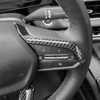 Steering Wheel Cover Compatible with Chevrolet Equinox 2025 2026, Auto Interior Upgrade Accessories-Carbon Fiber Pattern
