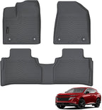 Auxko All Weather Floor Mats Fit for 2025 2026 Nissan Murano TPE Liners Accessories Guard Odorless Anti-Slip Floor Liners for 2025 2026 Nissan Murano