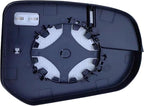 Replacement Driver Left Side Mirror Glass Heated with Blind Spot Glass and Back Plate for Ford Transit Connect from 2014 to 2023