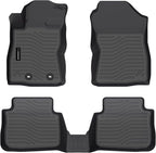 Auxko All Weather Floor Mats Fits for Subaru Crosstrek 2024 2025 2026 & Subaru Impreza 2024-2026 TPE Rubber Liners Accessoires All Season Guard Mats for 1st & 2nd Row