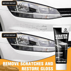 2Pcs Car Scratch Remover Wax, Universal Premium Polishing Compound for Deep Scratches, with two Sponge, Scratch Removal Wax(120 ML)