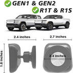 BestEvMod Seat Back Second Row Anchor 1/4 Screw Mount Phone Holder Tablet Mag Safe Compatible with 2022-2024 2025 2026 Rivian R1T&R1S Backseat fits All Phones&Android 360° Adjustable (Mag Safe)