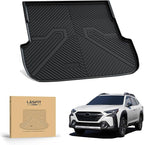 LASFIT Cargo Mat for Subaru Outback 2020-2025, All Weather TPE Custom Fit Easy Clean Durable No-Curling Trunk Mat for Outback 2025 2024 2023 2022 2021 2020 Trunk Liner, Black