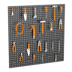 TORACK 4 PCS 16 x16 in Pegboard Panels for Wall Garage Tools Organizer Pegboard for Workbench, Modular Peg Board Tool Board(P
