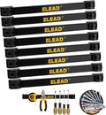 ELEAD 9-Piece 12" Magnetic Tool Holder Storage Organizer - Wall Mount Rack Garage Organization Power Magnet Hanger Workbench 
