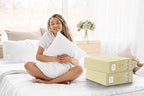 PARANTA Bed Sheet Organizers and Storage 8 Pack,Foldable Linen Closet Organizer,Twin Full Bed Sheet Organizers with Label Han