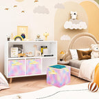 ShellKingdom Storage Bins, Foldable Fabric Storage Cubes And Cloth Storage Organizer Drawer For Closet And Toys Storage, 6 Pa