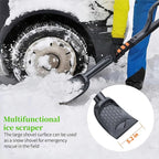25.8'' Larger Ice Scrapers for Car Windshield | Dang Near Indestructible Ice from Scrape Frost and Ice |3-in-1 Emergency Snow Shovel | Detachable Remover with Foam Grip for Small Cars, Trucks, SUVs