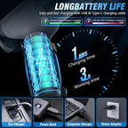 Handheld Car Vacuum Cleaner 12 Handheld Car Vacuum - 15000Pa Cordless Wet/Dry, 120W High Power with Complete Accessory Kit fo
