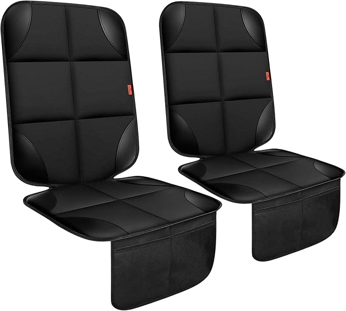 Car Seat Protector 1 Pack Car Seat Cushion Mat Thickest Padding,Waterproof 600D Fabric Car Seat Covers for Non-Slip Backing M
