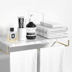 Aolloa 8 PCS Shelf Dividers for Closet Organization Acrylic Clear Closet Shelf Divider for Wooden Shelving Suitable for Woode