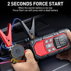 Jump Starter with Air Compressor,Car Battery Jump Starter (9.0 Gasoline/6.5L Diesel) with 150PSI Digital tire inflator