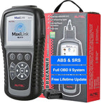 Autel MaxiLink ML619 OBD II Scanner - Same as AL619, ABS & SRS Diagnostic Tool for 1996+ Vehicles, Up of AL519 ML519, Code