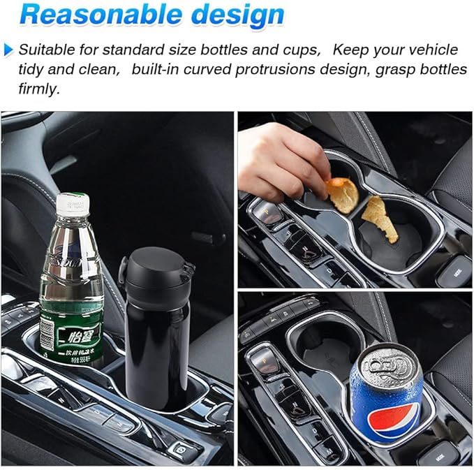 Autorder Center Console Cup Holder Insert for Buick Envision 2021 2022 2023 Interior Accessories Water Cup Holder
