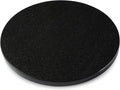 Koville Black Marble Lazy Susan for Kitchen Counter, 16'' Marble Turntable for Dinning, Lazy Susan Organizer for Cabinet, Ser