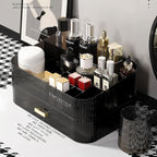 Stackable Cosmetics Organizer Drawers, Bathroom Vanity Makeup Organizer and Storage, Ideal for Desk and Dresser Countertops, 