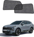 Car Window Shades for Kia Sportage(2023-2026), 2-Pack Rear Window Sun Shades for Baby – Breathable Mesh, UV & Heat Blocker, Privacy Protection for Camping, Travel, Sleep & Nursing