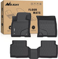 Nilight TPE Floor Mats for Ford Escape (NOT for Hybrid) 2020 2021 2022 2023 2024 2025 2026,All Weather Custom Fit Heavy Duty Floor Liners