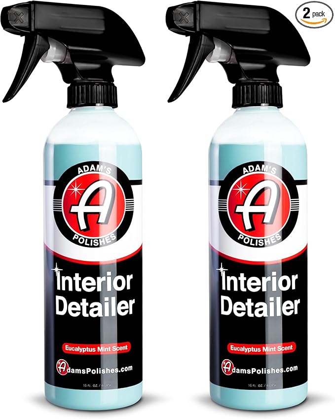 Adam's Polishes Interior Detailer 16 fl. oz - Total Car Cleaner, Protectant & Dressing | All Purpose Leather Conditioner | Vi
