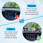 EDBETOS Center Console Dashboard Organizer Compatible with 2022-2024 2025 2026 Chevy Silverado/GMC Sierra 1500,(24-26) 2500HD/3500HD Accessories Dash Storage Insert Tray, Fit 13.4-inch Screen Only
