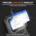 Car Code Reader, OBD2 Scanner for Check Engine Light/Oil Light Reset, Enhanced OBDII Scan Tool Car Accessories Fix Clear Fault