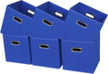 Black Fabric Cubby Storage Bins,13x13x13 Inches ,Cube Organizer Bin Foldable Storage Boxes with Dual Handles Fabric Organizer