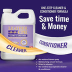Leather CPR Leather Cleaner And Conditioner - Cleans, Conditions, Restores & Protects Leather Furniture, Handbags, Car Seats,