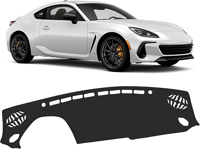FIILINES Dash Cover for Toyota GR86/Subaru BRZ 2022-2026, Dashboard Mat Cover Accessories Sunshade Nonslip Mesh Protector No 
